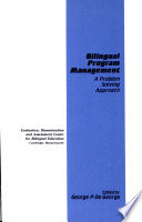 Bilingual program management : a problem solving approach /