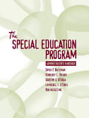 The special education program administrator's handbook /