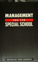 Management & the special school /