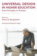 Universal design in higher education : from principles to practice /