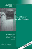 Financial literacy and adult education /