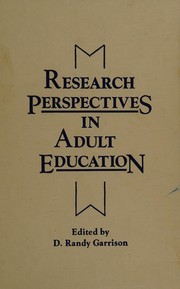 Research perspectives in adult education /