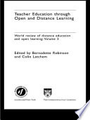 Teacher education through open and distance learning /