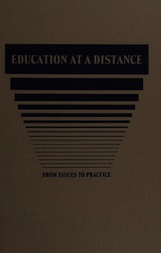 Education at a distance : from issues to practice /