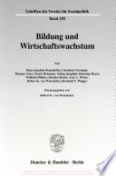 Bildung und Wirtschaftswachstum /