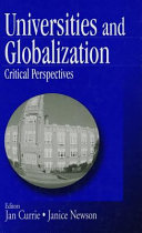 Universities and globalization : critical perspectives /