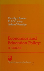 Economics and education policy : a reader /