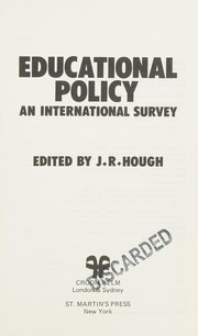 Educational policy : an international survey /