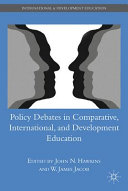 Policy debates in comparative, international, and development education /
