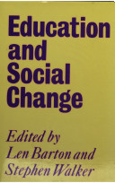 Education and social change /