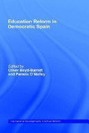 Education reform in democratic Spain /