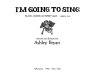 I'm going to sing : Black American spirituals, volume two /