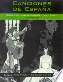 Canciones de España : songs of nineteenth-century Spain /