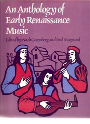 An Anthology of early Renaissance music /
