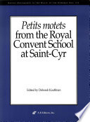 Petits motets from the Royal Convent School at Saint-Cyr /