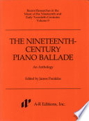 The nineteenth-century piano ballade : an anthology /