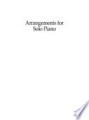 Arrangements for solo piano /