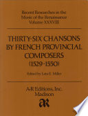 Thirty-six chansons /