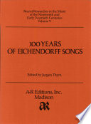 100 years of Eichendorff songs /