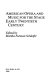 American opera and music for the stage, early twentieth century /