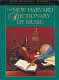 The new Harvard dictionary of music /