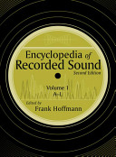 Encyclopedia of recorded sound /