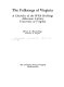 The folksongs of Virginia ; a checklist of the WPA holdings, Alderman Library University of Virginia /