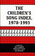 The children's song index, 1978-1993 /