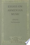 Essays on Armenian music /