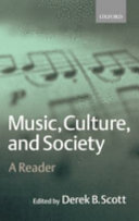 Music, culture, and society : a reader /