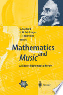 Mathematics and music : a Diderot Mathematical Forum /