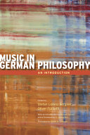 Music in German philosophy : an introduction /