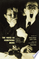 The voice as something more : essays toward materiality /