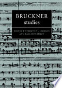 Bruckner studies /