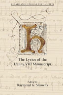 The lyrics of the Henry VIII manuscript /