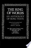 The ring of words ; an anthology of song texts /