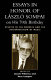Essays in honor of László Somfai on his 70th birthday : studies in the sources and the interpretation of music /