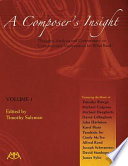 A composer's insight : thoughts, analysis, and commentary on contemporary masterpieces for wind band /