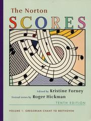 The Norton scores : a study anthology /