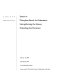 Issues in discipline-based art education : strenghtening the stance, extending the horizons : seminar proceedings, May 21-24, 1987, an invitation seminar /