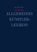 Allgemeines Künstlerlexikon : die bildenden Künstler aller Zeiten und Völker.