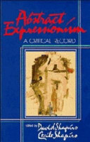 Abstract expressionism : a critical record /