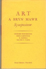 Art: a Bryn Mawr symposium /