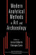 Modern analytical methods in art and archaeology /