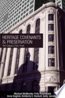 Heritage covenants & preservation : the Calgary Civic Trust /
