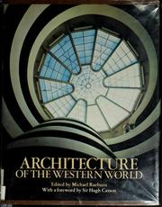 Architecture of the Western World /