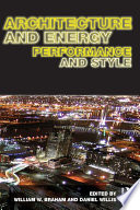 Architecture and energy : performance and style /
