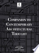 Companion to contemporary architectural thought /