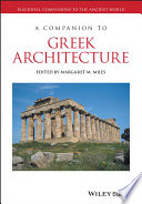A companion to Greek architecture /