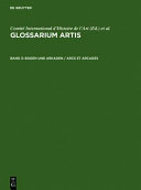 Bogen und Arkaden : systematisches Fachwörterbuch = Arcs et arcades : dictionnaire spécialisé et systématique.